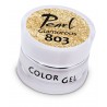 Gel 803 color Glamourous, 5 ml, gel UV/LED, ongles, manucure, gel de couleur, paillettes, pailleté