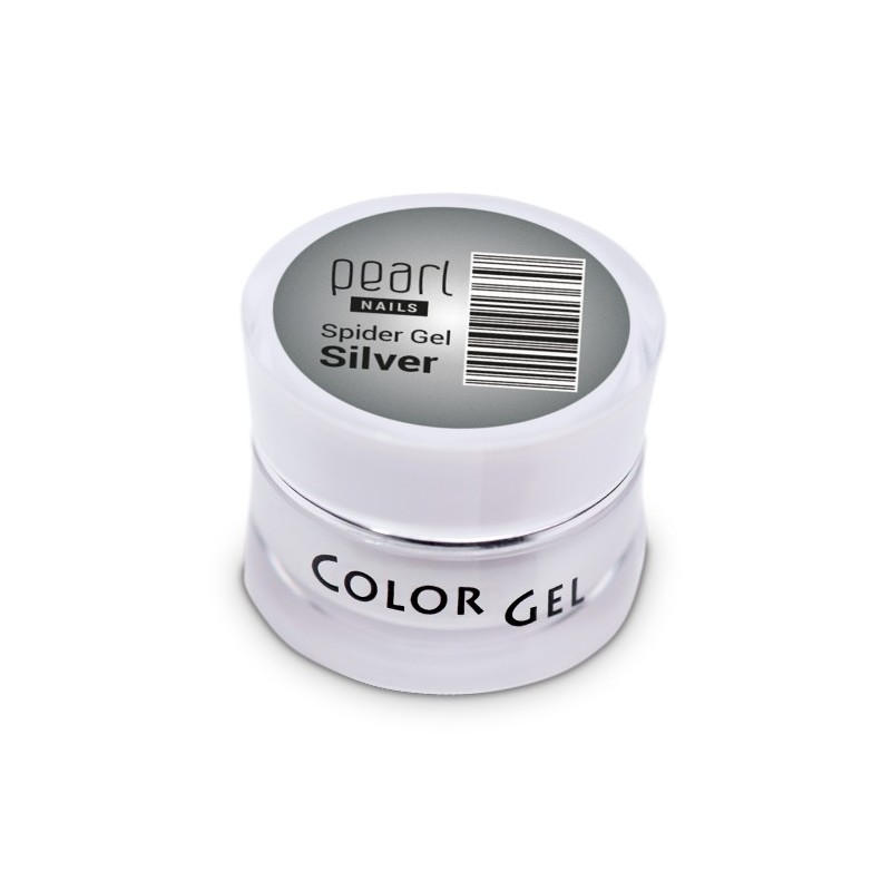 Spider Gel Silver, 5 ml, nailart, décoration, ongles, nails, manucure