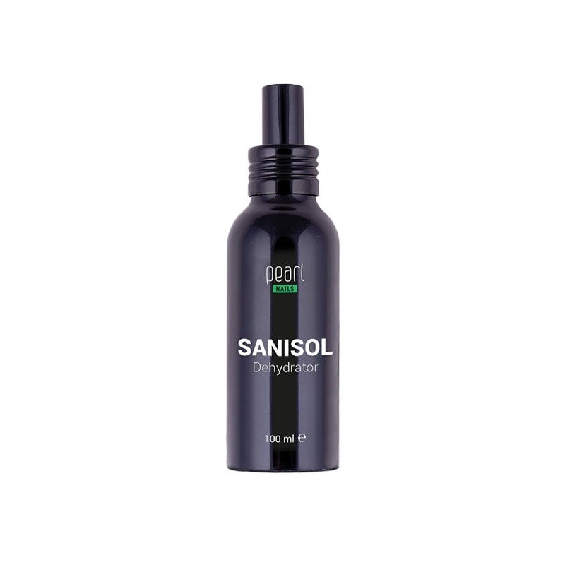 Sanisol spray 100ml, désinfectant,  désydratant, liquide, préparation de l'ongle et des mains