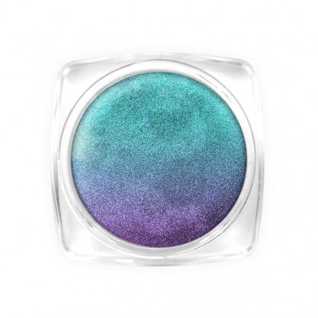 Pigment 5D Galaxy Cat Eye Powder - Purple-green 0.8gr