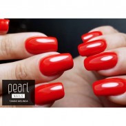 vernis semi-permanent, gel lac 7ml n°295, rouge intense, Pearl Nails, manucure, ongles