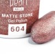 Vernis semi-permanent Matte Stone 7 ml Marron Rodonite 604