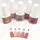 vernis semi-permanent, gel lac 7ml n°396, nude rosé, Pearl Nails, manucure, ongles