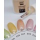 vernis semi-permanent, gel lac 7ml n°511, orange pastel pailleté unicorn, Pearl Nails, manucure, ongles