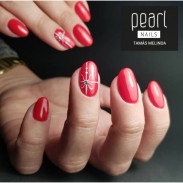 vernis semi-permanent, gel lac 7ml n°204, rouge intense one step, Pearl Nails, manucure, ongles